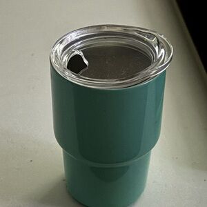 Stanley Teal Travel Mug with Clear Lid